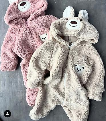 zara skafander za devojcice: Bebi zimski kombinezon – plišani „meda“ - Topao i mekan kombinezon od — 1