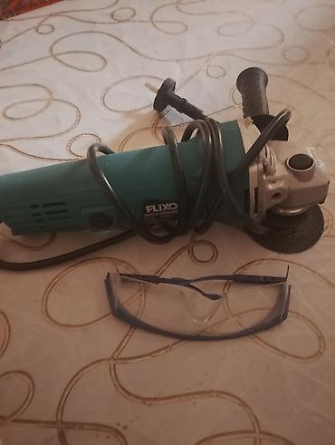 FLIXO bucaqsləyən (angle grinder) + qoruyucu eynək Xüsusiyyətlər: -