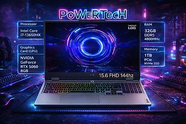 Ноутбуки и аксессуары: Новый Lenovo LOQ, 15.6 ", Intel Core i7, 1 ТБ, Самовывоз, Платная доставка — 1
