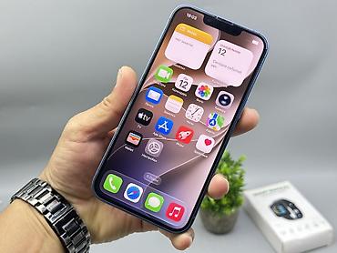 aiphone x: IPhone 13, Б/у, 256 ГБ, Синий, Защитное стекло, Чехол, 100 % — 8