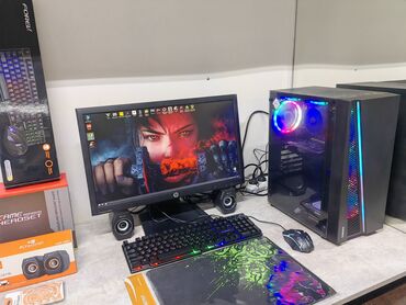 рабочий: Компьютер, ядер - 4, ОЗУ 16 ГБ, Игровой, Б/у, Intel Core i5, HDD + SSD