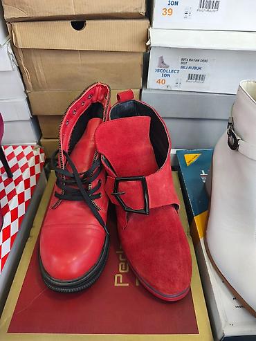 Ayaqqabılar: Kişi ayaqqabıları – müxtəlif modellər - Klassik tünd-qəhvəyi dəri — 29