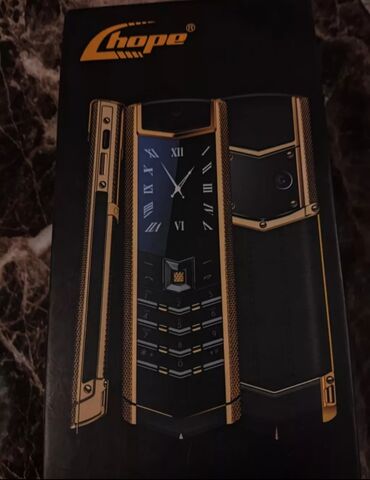 dubay telefon: Vertu Constellation, < 2 ГБ, цвет - Золотой, Кнопочный, Две SIM карты, С документами