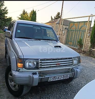 tank pro 3: Mitsubishi Pajero, 1994 il - Kuzov: 5 qapılı SUV, ağ/gümüş rəng. - — 1