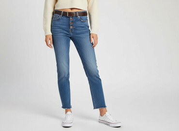 dzwony zara jeansy: Bershka, Jeansy damskie, rozmiar S