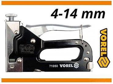 Heftalice: Ručni heftalac VOREL 71050 - Tip: mehanički pištolj za heftanje - — 2