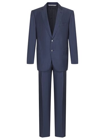 мужские классические костюмы: Костюм 7XL (EU 54), 8XL (EU 56), цвет - Синий