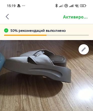 сабо: Продаю летнюю обувь,удобная и устойчивая, кожа, лёгкая, размер — 3