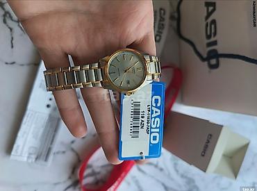 zəncir satisi: Yeni, Qol saatı, Casio, rəng - Gümüşü — 4