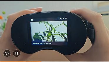 Цифровой бинокль с ночным видением и записью - Встроенный LCD‑экран