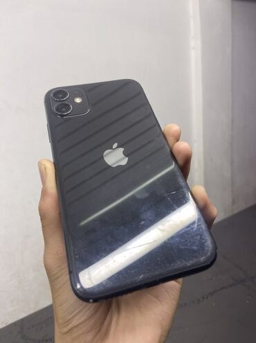 iphone 7 бу ош: IPhone 11, Колдонулган, 64 ГБ, Кара, 93 %