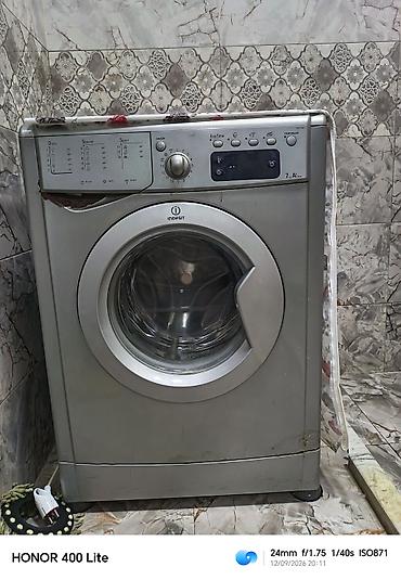 купить гранулятор комбикорма на 220 вольт: Стиральная машина Indesit, 7 кг, Б/у, Автомат, Без сушки, Нет кредита, Самовывоз — 1