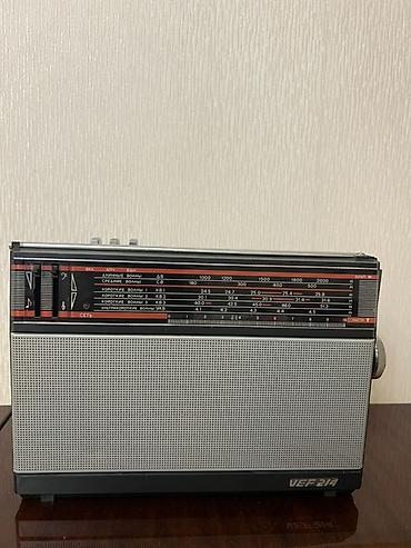 85 ci il vəziyyəti əladı VEF 214 portativ radioqəbuledici •