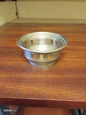 koz samovarı: Samovar üçün tac (konforka) orijinal satılır. Bürüncdən (latun) — 3