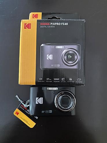 kodak: Kodak PIXPRO FZ45 rəqəmsal fotoaparat (İkinci əl deyil,tam yenidir — 2