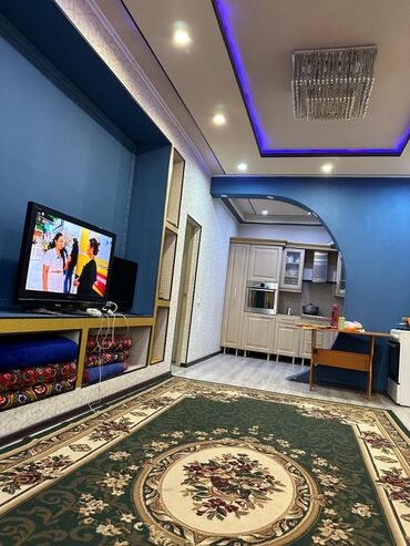 купить квартиру в 10 микрорайоне: 2 бөлмө, 58 кв. м, Элитка, 10 кабат, Дизайнердик ремонт