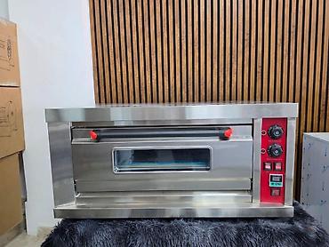 Elektrik sobalar: Pizza sobası 🔥 Professional Daşlı Pizza Sobası – Pizza və Şirniyyat — 2