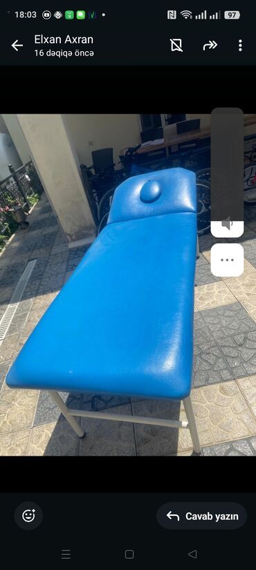 hasar üstü: Masaj stolu teze kimidir