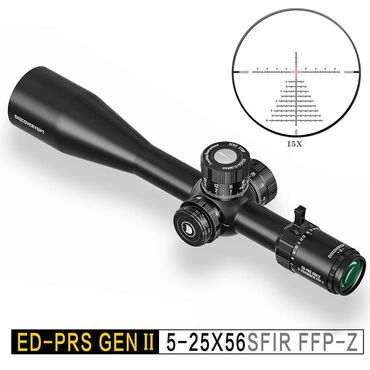 продам оптический прицел: Главное описание : Discovery ED-PRS GEN 2 5-25X56 SFIR FFP - новейшая