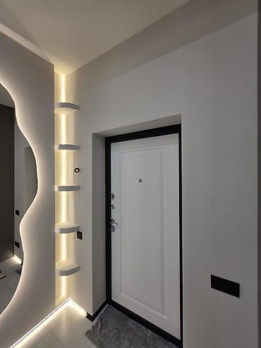 авангард квартиры: 2 комнаты, 80 м², Асанбай мкр Элитка, 12 этаж, Дизайнерский ремонт — 1