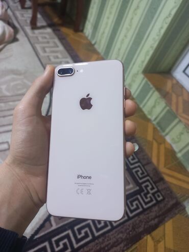 Apple iPhone: IPhone 8 Plus, 64 GB, Matte Gold, Barmaq izi, Face ID