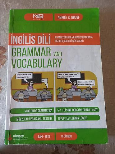 Testlər: İngilis dili . Nərgiz Nəcəf. test toplusu. Qramatika və Lüğət toplusu — 1