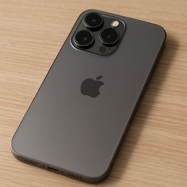 смартфоны с двумя камерами: IPhone 16 Pro, Новый, 128 ГБ, Black Titanium, Зарядное устройство, 100 %