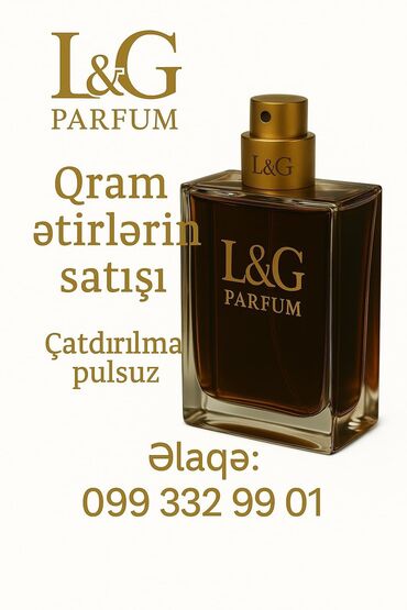 Ətriyyat: Qram Ətirlərin satışı