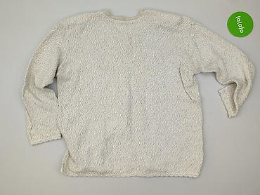 bialy sweter: Sweter damski, rozmiar 4XL — 3