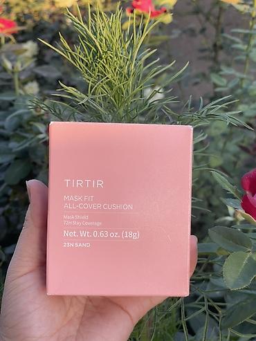 шлем очки: TIRTIR Mask Fit Cushion, оттенок 23N Sand, - Формат: кушон с пуховкой — 1