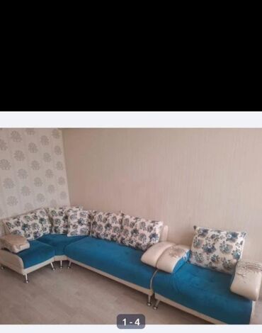 Divan və masa dəstləri: Künc divan, Qonaq otağı üçün, Açılmayan — 9