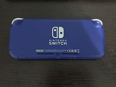 nintendo: Nintendo Switch Lite (mavi) – oyun konsolu. Konsol cox seliqeli — 5