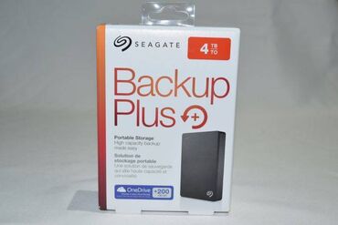 crucial: Xarici Hard Disk "Seagate Backuplus 4TB"