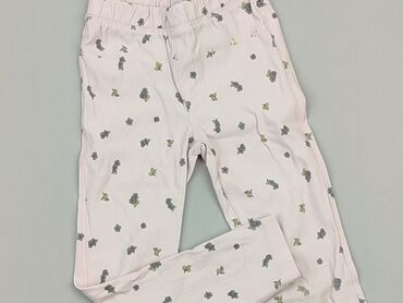 spodnie na szelkach dla dziewczynki: Legginsy dziecięce, Reserved, 4-5 lat, 104/110, stan - Bardzo dobry