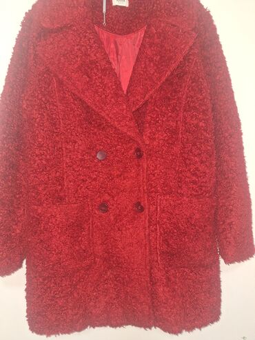 Krzneni kaputi: XS, Sa postavom, bоја - Crna — 2