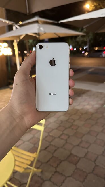 айфон 9 цена в бишкеке 256 гб: IPhone 8, Колдонулган, 64 ГБ, Ак, 100 %