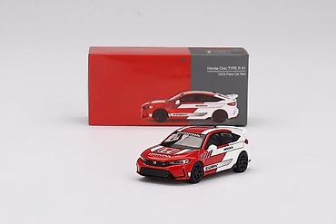 bicikl type 0: 🔴 Honda Civic Type R 2023 – Pace Car Red – 1:64 Mini GT Mini GT Honda — 1