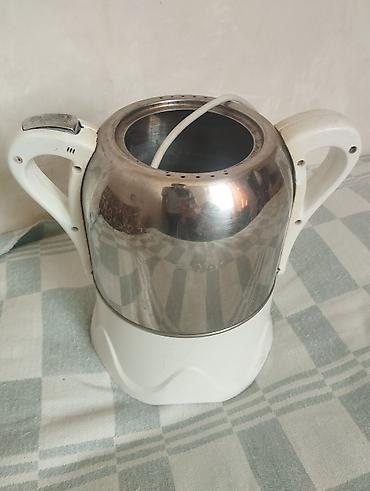 samovar tarixi: Elektrik samovar/çaydan (paylayıcı kranlı) - Paslanmayan polad gövdə — 4