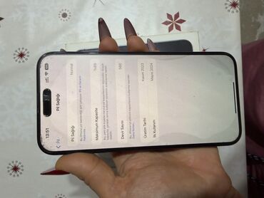 Apple iPhone: IPhone 15 Pro, 256 GB, Blue Titanium, Simsiz şarj — 7