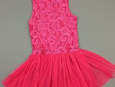 różowe sukienki: Sukienka, 3-4 lat, 98-104 cm, stan - Dobry