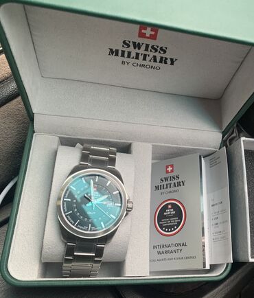 швейцарский часы swiss military: Продаю часы б/у оригинал швейцарские SWISS MILITARY еще на гарантии
