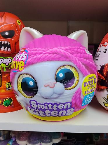 Игрушки: Интерактивная игрушка «Smitten Kittens» (ZURU Pets Alive) - Милый — 1