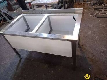 Nerjaveykalar: Paslanmayan poladdan (inox) istehsalat tipli lavabolar və iş masaları — 6