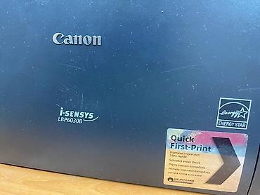 Принтерлер: Принтер Canon i-SENSYS LBP6030B Хорошее состояние - Компактный — 2