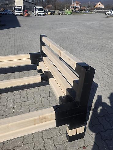 Ostali nameštaj: Masivni drveni kreveti - Masivni kreveti od laminiranih greda — 6