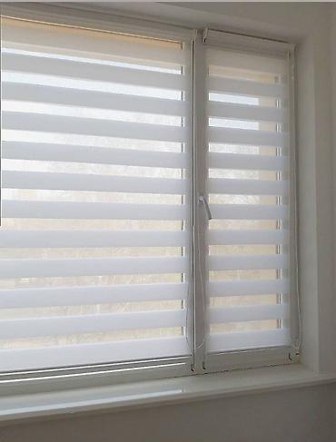 Жалюзи и рольшторы: Рулонные шторы «день-ночь» (зебра), серые оттенки. - Конструкция — 8