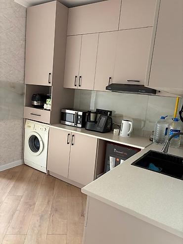 однокомнатная квартира кок жар: 1 комната, 48 м², Кок-Жар ж/м Элитка, 11 этаж, Евроремонт — 1