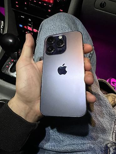 iphone 15 pro max 1tb black titanium: IPhone 14 Pro, 256 GB, Deep Purple, Simsiz şarj — 2