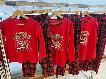 Пижамы: 🎄 Парные пижамы для всей семьи — папа, мама, дочка и сын Идеально — 9
