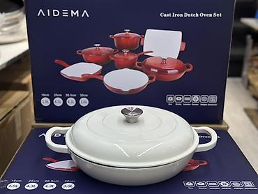 aidema: Набор чугунной посуды AIDEMA — Cast Iron Dutch Oven Set — 4
